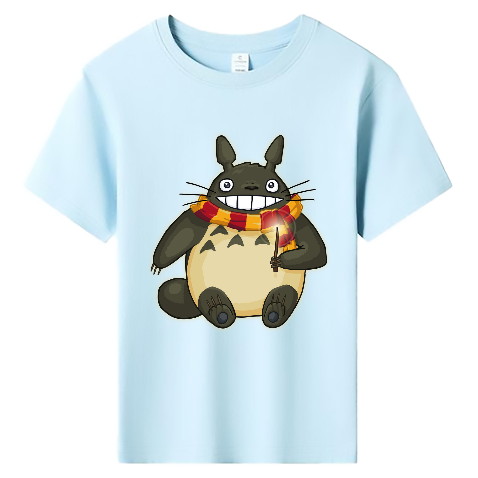 （画像用） となりのトトロ 草壁メイ 草壁サツキ My Neighbor Totoro Satsuki Kusakabe Mei Kusakabe 綿100％キッズTシャツ（フロントプリント）
